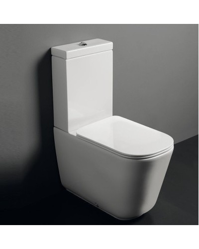 Унитаз компакт Kerasan Tribeca 511701 без бачка и сиденья