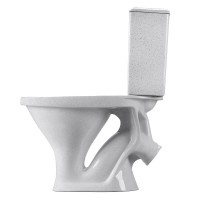 Унитаз компакт Santeri Вест 1.P201.8.S01.00B.F с бачком и сиденьем