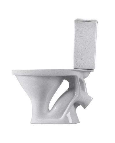 Унитаз компакт Santeri Вест 1.P201.8.S01.00B.F с бачком и сиденьем