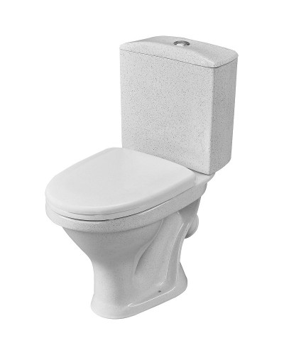 Унитаз компакт Santeri Вест 1.P201.8.S01.00B.F с бачком и сиденьем