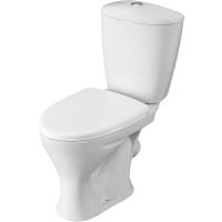 Унитаз компакт Santeri Версия 1.P401.5.S01.00B.F с бачком и сиденьем