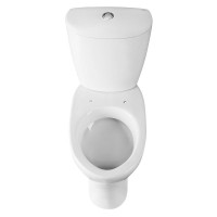 Унитаз компакт Santeri Версия 1.P403.3.S00.00B.F комфорт с бачком и сиденьем