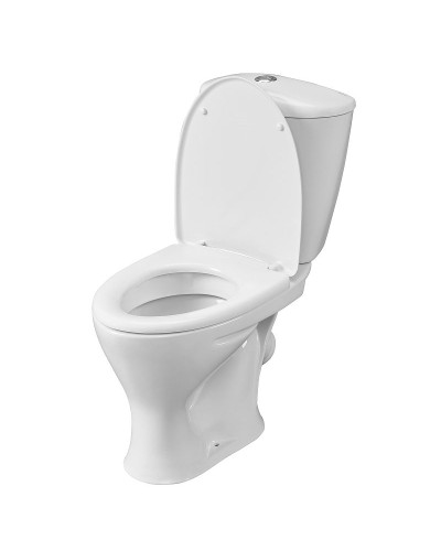 Унитаз компакт Santeri Версия 1.P403.3.S00.00B.F комфорт с бачком и сиденьем