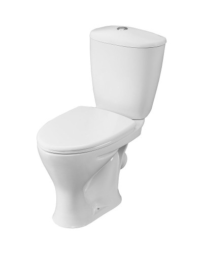 Унитаз компакт Santeri Версия 1.P403.3.S00.00B.F комфорт с бачком и сиденьем