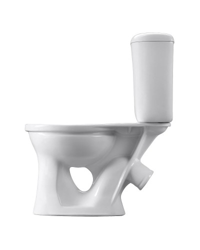 Унитаз компакт Santeri Виктория 1.P301.6.S00.00B.F с бачком и сиденьем