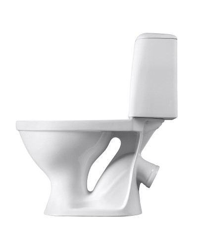 Унитаз компакт Santeri Соната 1.P201.2.S00.00B.F с бачком и сиденьем