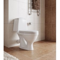 Унитаз компакт Santeri Соната 1.P201.2.S00.00B.F с бачком и сиденьем