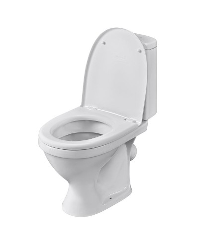 Унитаз компакт Santeri Прайм 1.P205.4.S00.00B.F с бачком и сиденьем