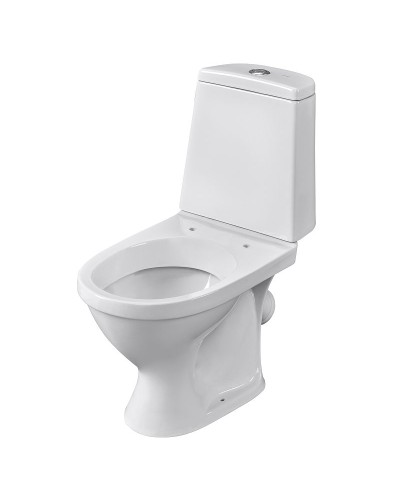 Унитаз компакт Santeri Прайм 1.P205.4.S00.00B.F с бачком и сиденьем