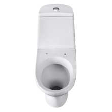 Унитаз компакт Santeri Прайм 1.P205.4.S00.00B.F с бачком и сиденьем