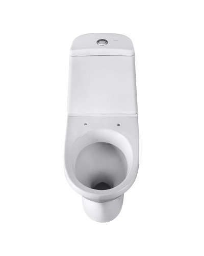 Унитаз компакт Santeri Прайм 1.P205.4.S00.00B.F с бачком и сиденьем