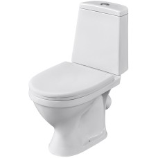 Унитаз компакт Santeri Прайм 1.P205.4.S00.00B.F с бачком и сиденьем