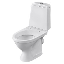 Унитаз компакт Santeri Прайм 1.P206.3.S00.00B.F комфорт с бачком и сиденьем