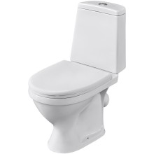 Унитаз компакт Santeri Прайм 1.P206.3.S00.00B.F комфорт с бачком и сиденьем