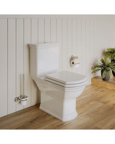 Унитаз компакт Vitra Serenada 9722B003-7205 с бачком и сиденьем Микролифт