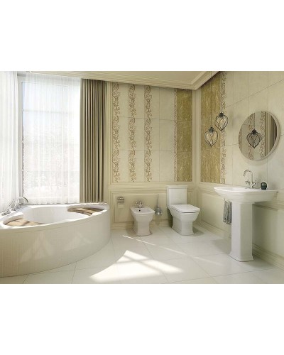 Унитаз компакт Vitra Serenada 9722B003-7205 с бачком и сиденьем Микролифт