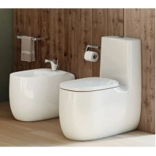 Чаша напольного безободкового унитаза Roca Beyond 3420B9000