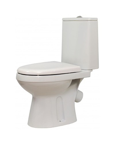 Унитаз компакт Оскольская Керамика Фиона Люкс 43901130021 с бачком и сиденьем