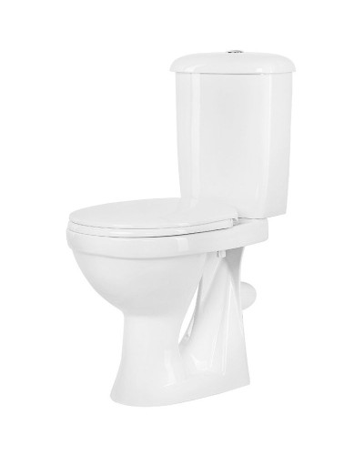 Унитаз компакт Оскольская Керамика Суперкомпакт Стандарт 44901130022 с бачком и сиденьем