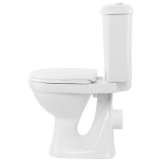 Унитаз компакт Оскольская Керамика Суперкомпакт 44901130522 с бачком и сиденьем