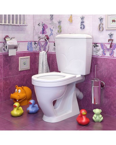 Унитаз компакт Оскольская Керамика Детский 47901130022 с бачком и сиденьем