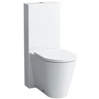 Чаша напольного/приставного безободкового унитаза Laufen Kartell by Laufen 8.2333.6.000.000.1