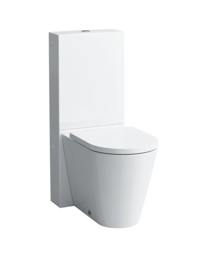 Чаша напольного/приставного безободкового унитаза Laufen Kartell by Laufen 8.2333.6.000.000.1