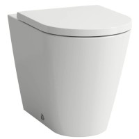 Чаша напольного/приставного безободкового унитаза Laufen Kartell by Laufen 8.2333.6.000.000.1