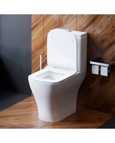 Унитаз компакт Damixa Titan DX78C8600SC с бачком и сиденьем Микролифт