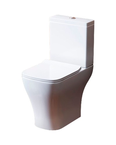 Унитаз компакт Damixa Titan DX78C8600SC с бачком и сиденьем Микролифт