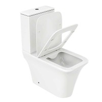 Унитаз компакт Cerutti SPA Nivolet CT8457 с бачком и сиденьем Микролифт