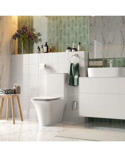 Унитаз компакт Cerutti SPA Nivolet CT8457 с бачком и сиденьем Микролифт