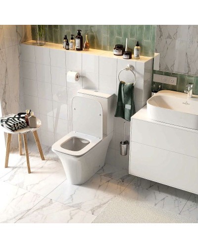 Унитаз компакт Cerutti SPA Nivolet CT8457 с бачком и сиденьем Микролифт