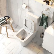 Унитаз компакт Cerutti SPA Nivolet CT8457 с бачком и сиденьем Микролифт