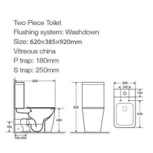 Унитаз компакт Cerutti SPA Chika CT8708 с бачком и сиденьем Микролифт