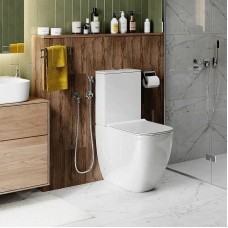 Унитаз компакт Cerutti SPA Chika CT8708 с бачком и сиденьем Микролифт