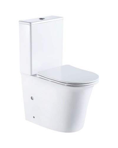 Унитаз компакт Cerutti SPA Avisio CT8459 с бачком и сиденьем Микролифт