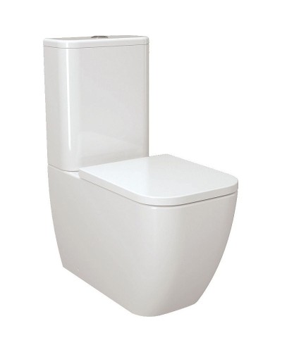 Унитаз компакт Allen Brau Infinity 4.21001.20 Белый без бачка и сиденья