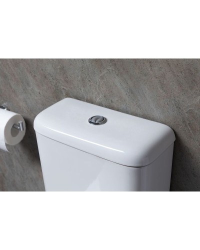 Унитаз компакт Allen Brau Infinity 4.21001.20 Белый без бачка и сиденья