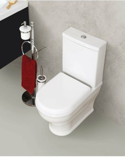 Унитаз компакт Cezares Giubileo CZR-165-CPR без бачка и сиденья