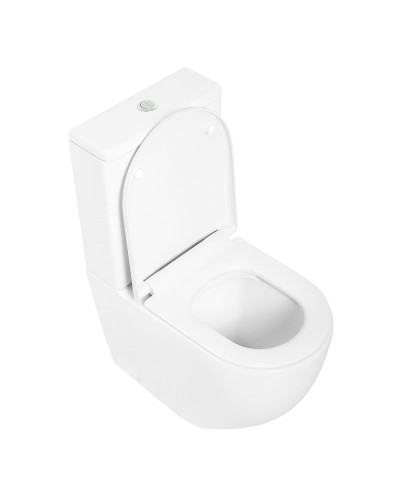 Унитаз компакт Cezares Stylus CZR-152-CPR без бачка и сиденья