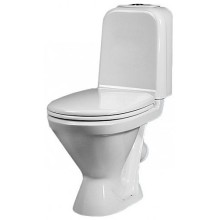 Унитаз-компакт Sanita Самарский комфорт SMRSACC01070711 с бачком и сиденьем Микролифт