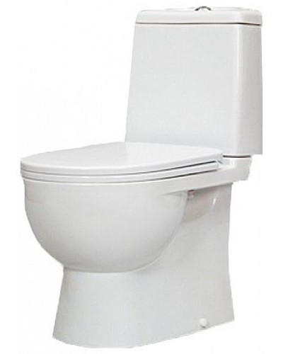 Унитаз Sanita Luxe Best Luxe SL DM BSTSLCC04020522 Белый с бачком и сиденьем Микролифт