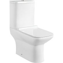 Унитаз компакт CeramaLux WK-9125 с бачком и сиденьем Микролифт