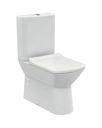 Унитаз компакт Creavit Nova NV361-11CB00E-0000 Белый без бачка и сиденья