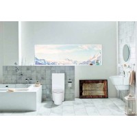 Унитаз компакт Creavit Amorf AF310.00100 Белый без бачка и сиденья