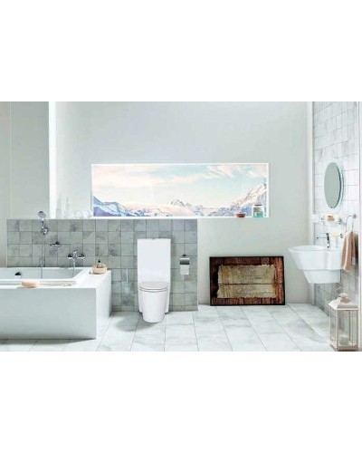 Унитаз компакт Creavit Amorf AF310.00100 Белый без бачка и сиденья