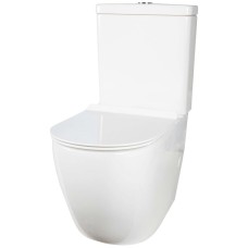 Унитаз компакт Creto Logan L1 1001-004-WF без бачка и с сиденьем Микролифт