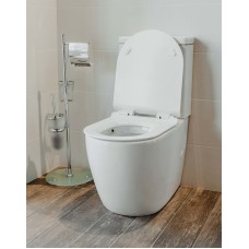 Унитаз компакт Creto Logan L1 1001-004-WF без бачка и с сиденьем Микролифт