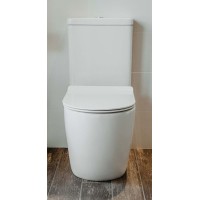 Унитаз компакт Creto Logan L1 1001-004-WF без бачка и с сиденьем Микролифт